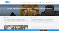 Desktop Screenshot of internationaldialogueinitiative.com